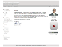 Tablet Screenshot of dealmakerlibrary.com